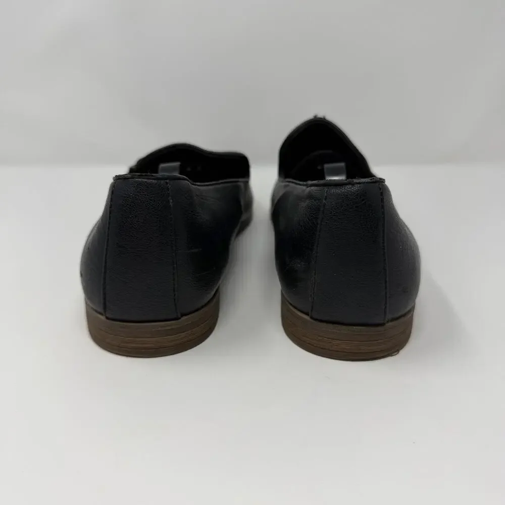 Michael by Michael Shannon Black Leather Loafers Size 11